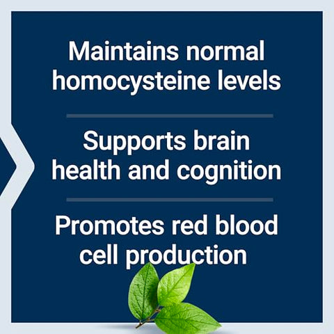 Vitamina B12 Methylcobalamin Life Extension, Suplemento para Saúde Nervosa, Suporte Cognitivo, Energético, 5 mg, Dissolução Rápida, Sem Glúten, Não-OGM