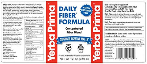 Fórmula Diária de Fibra 12 oz (3 Pacotes) – Solúvel | Compre Agora! - Yerba Prima