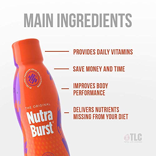 Total Life Changes TLC Nutraburst Multivitamínico Líquido – 470ml (32 Porções)