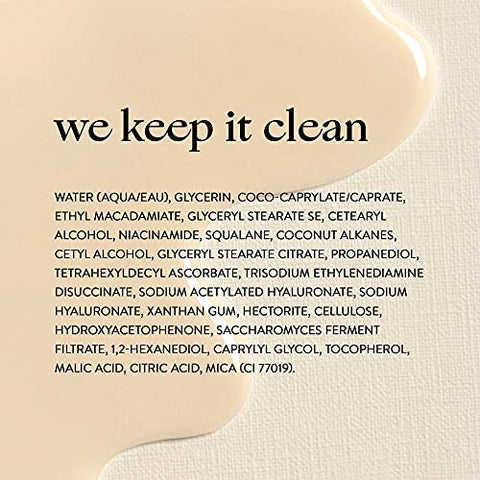 Everyday Radiance Hidratante Vitamina C | Melhora o Tom da Pele | Vitamina C, Niacinamida, Pérola | EWG Verificado, Vegano Cruelty Free | 50 ml - Honest Beauty