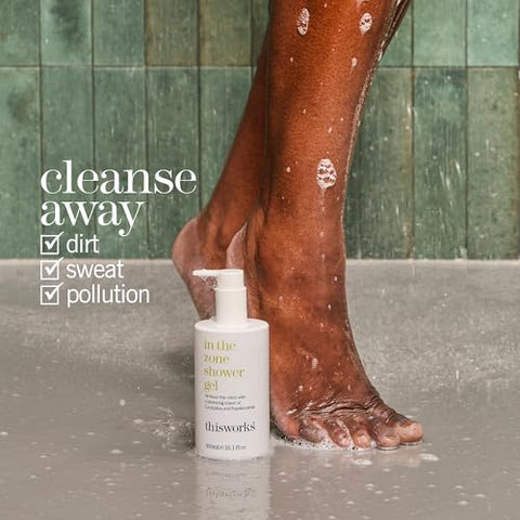 Gel de Banho In The Zone: Reencontre o Foco com Eucalipto e Patchouli – 250ml - THISWORKS