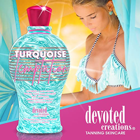 Turquoise Temptation Loção Bronzeadora Indoor e Outdoor 360ml - Devoted Creations
