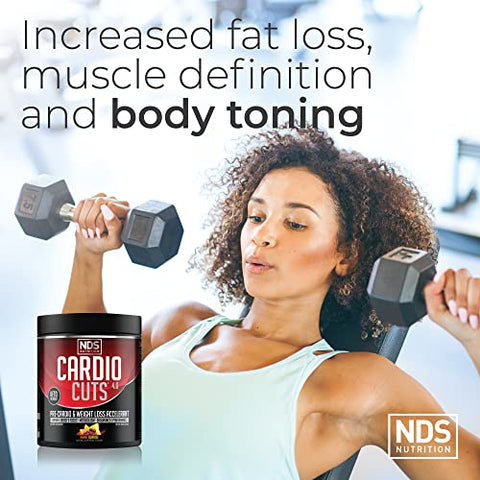 NDS Nutrition - Cardio Cuts 4.0 Miami Sunrise – 8.6 oz (255 ml) | Energia e Desempenho