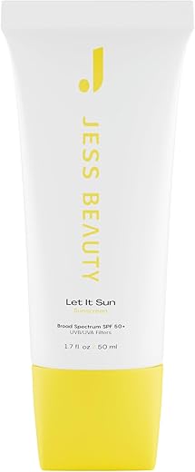 JESS BEAUTY - Protetor Solar Jess Beauty Let it Sun 50, Chá Verde – 50g