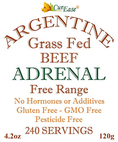CurEase - Pó de Adrenal de Carne Argentina de Pasto – 100% Natural e Rico em Proteínas (500g)