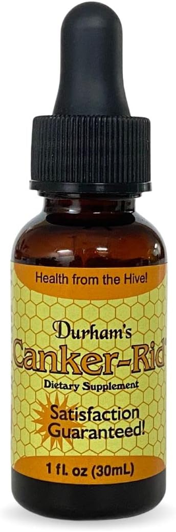 Durham's Bee Farm,Inc - Durham’s Bee Farm, Inc. Canker-Rid® – Alívio Imediato e Cura de Aftas – Restaure sua Qualidade de Vida hoje