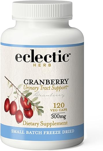 ECLECTIC INSTITUTE - Eclectic Institute Cranberry Orgânico Integral dos EUA | 120 CT | Liofilizado | Marca em Destaque