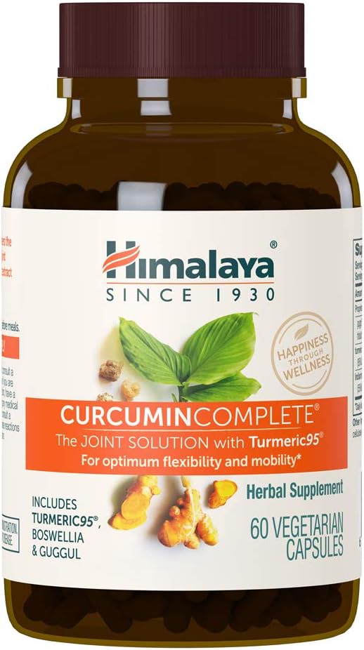 Curcumin Complete – Suporte Articular e Flexibilidade Ótima – 60 Cápsulas - Himalaya