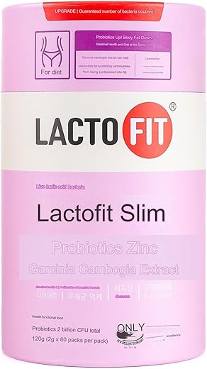 MENBLY - Lacto-Fit Slim 1 Pack (2g x 60 Sticks em Pó), Chong-Kun-Dang CKD Lactofit – Emagreça com Saúde!