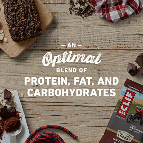 Clif Bar - Barras de Energia CLIF – Brownie de Chocolate com Aveia Orgânica – Alimento à Base de Plantas – Vegetariano – Kosher (Barras de Proteína de 2,4 Ounces, 24 Unidades) Embalagem Pode Variar, 12 Unidades (Pack…)