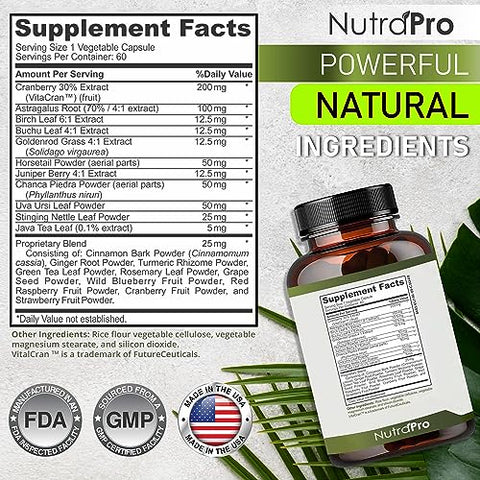 NutraPro - Limpeza Renal Detox – Marca do Produto – Fórmula Poderosa para Desintoxicação Renal – 100% Natural – 500ml