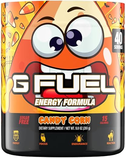 Candy Corn Sabor Energético em Pó 9.9 oz (280g) – Edição Limitada - G Fuel