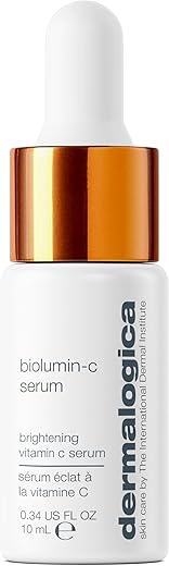 Dermalogica Biolumin-C Serum – Serum Vitamina C para Manchas Escuras no Rosto com Peptídeo e AHA – Esfolia e Reduz a Pigmentação Desigual para uma Pele Mais Brilhante e Firme
