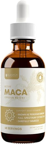 Active Maca – Extrato Avançado de Raiz de Maca – Ginseng Peruano – Entrega Líquida para Melhor Absorção – Suporta Energia - Rejuvica Health