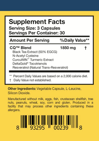 CytoQuel – Citoquinas Saudáveis | 60 cápsulas | Marca Researched Nutritionals - Researched Nutritionals