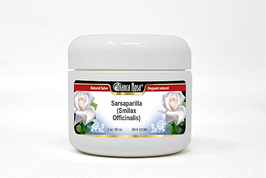 Bianca Rosa - Salve de Sarsaparilla (Smilax Officinalis) – 60 ml, Poderoso Tratamento Natural