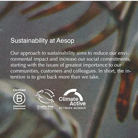 Geranium Leaf Body Cleanser – Gel de Limpeza Revigorante – Alternativa ao Sabonete Convencional – 500 ml - Aesop