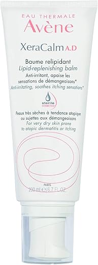Eau Thermale Avène XeraCalm A.D Bálsamo Reparador Lipídico para Pele Atópica e Eczema, Sem Conservantes, Sem Fragrância | 100ml