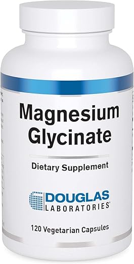 Magnesium Glycinate | Suporte para a Função Normal do Coração e Formação Óssea | 120 Cápsulas - Douglas Laboratories