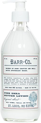 Loção de Manteiga de Karité com Fragrância Original, Sutil e Reconfortante com Aveia e Baunilha – 200ml - BARR-CO