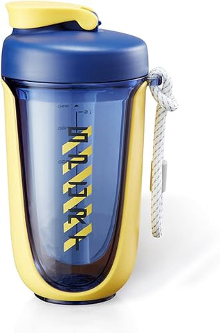 boieioe - Shaker Cups 20 oz (600 ml) – Garrafa para Shake de Proteína, à Prova de Vazamentos, Ideal para Academia, Pré-Treino, Coquetéis e Shake para Perda de Peso