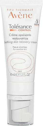 Eau Thermale Avene – Creme Calmante Tolerance Control para Recuperação da Pele Sensível (anteriormente Creme Recuperador) Novo – 50ml