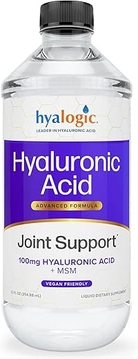 Ácido Hialurônico Suporte Articular (355 ml) Fórmula Avançada – MSM - Hyalogic