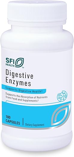 Enzimas Digestivas – Poderoso Complexo de Enzimas Digestivas. Marca - Klaire Labs