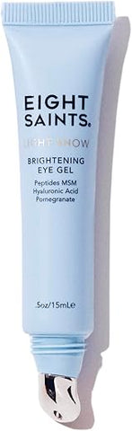 Gel Clareador para os Olhos, Natural e Orgânico, Gel Refrescante Anti-Envelhecimento para Reduzir Inchaço, Rugas e Acalmar a Pele Sob os Olhos, 15ml - Eight Saints