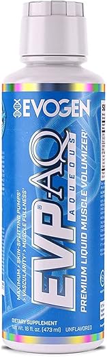 EVP AQ Unflavored | Glicerol Líquido Premium, Betaína Anidra, S7, Ascorbato de Sódio, Hidratação, Eletrólitos | Evogen EVP AQ Glicerol Líquido Premium, Betaína Anidra, S7, Ascorbato de Sódio, Hidratação, Eletrólitos - Evogen