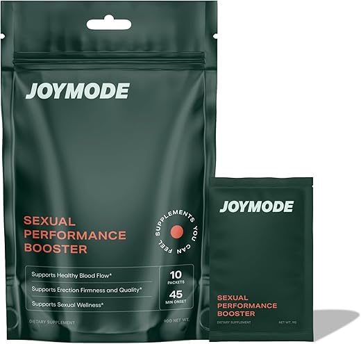 JOYMODE - Performance Booster: Arginine Nitrate, L-Citrulline e Ginseng para Saúde Cardiovascular, Fluxo Sanguíneo, Óxido Nítrico, Qualidade e Firmeza da Ereção