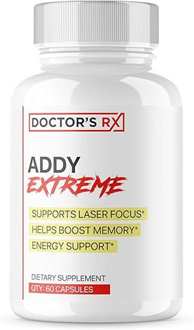 EPN Supplements - ADDY Extreme | Melhor Alternativa ao Adderall em Comprimidos para Máximo Foco e Memória Aprimorada | Marca ADDY Extreme