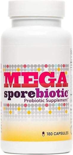 Generic - Mega Probióticos à Base de Esporos – 180 Cápsulas – Alta Potência para Saúde Intestinal Completa