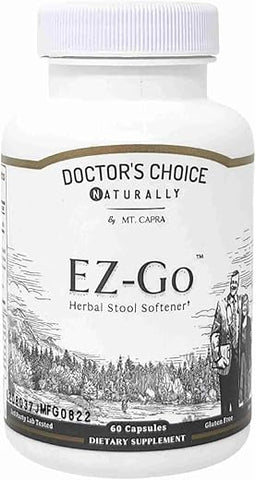 Doctors Choice,Naturally - Ez-go Cápsulas, Frasco com 60 Unidades – Aumente sua energia e bem-estar