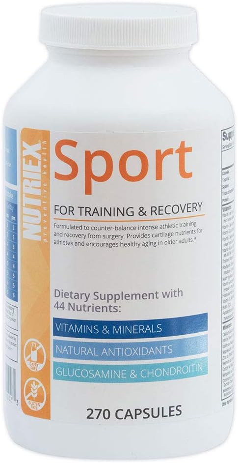 Nutriex - Suplemento Multivitamínico Esportivo Completo com Glucosamina – Marca em Destaque
