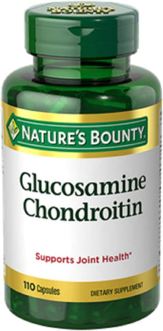 Nature's Bounty - Nature’s Bounty Complexo de Glucosamina e Condroitina, 110 Comprimidos (Pacote com 2) – Marca Nature’s Bounty