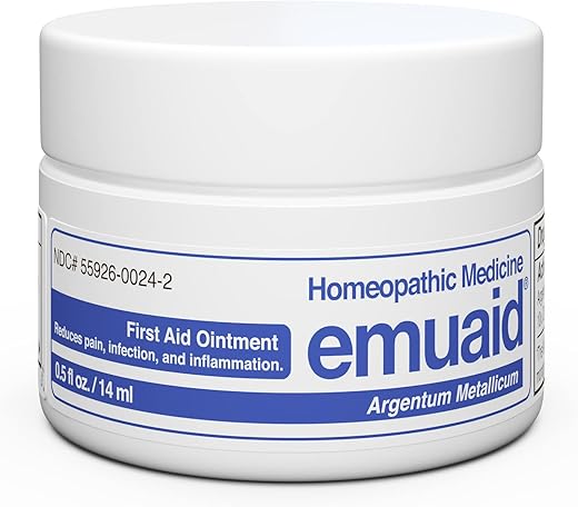 emuaid - Emuaid Pomada 15g – Tratamento Regular para Pé de Atleta, Psoríase, Coceira, Irritação e Infecção por Fungos na Pele