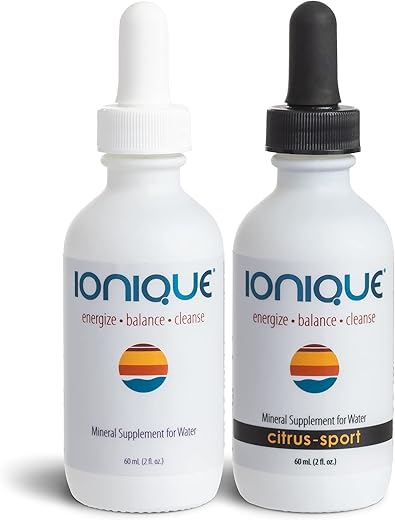 Ionique - Suplemento Mineral para Água – Faça Água Mineral Ultra-Premium – Magnésio, Mineral Traço – Marca em Destaque