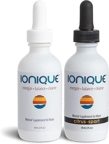 Ionique - Suplemento Mineral para Água – Faça Água Mineral Ultra-Premium – Magnésio, Mineral Traço – Marca em Destaque