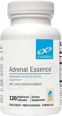 Adrenal Essence – Suporte Adrenal com Ervas Adaptogênicas (Cordyceps, Extrato de Rhodiola, Ginseng) Vitaminas B – Ajuda a Manter Níveis de Energia Saudáveis e um Sistema Imunológico Forte - XYMOGEN
