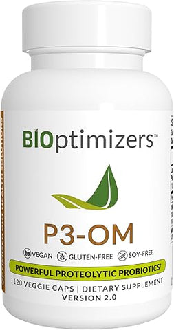 P3-OM: Prebióticos Proteolíticos para uma Digestão Saudável - BiOptimizers