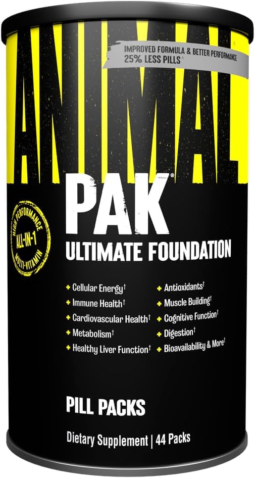 Pak – Vitaminas Completo e Prático para Maximizar sua Saúde - Animal
