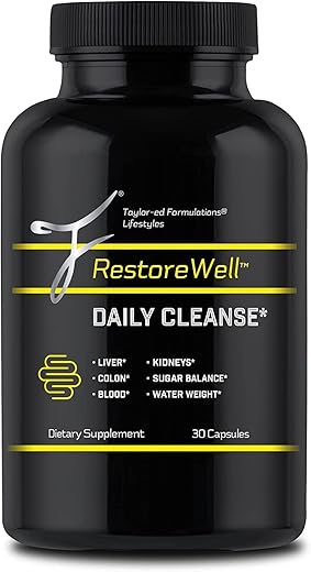 Restorefull - RestoreWell Daily Cleanse – Purify: Limpeza Diária para Restaurar e Purificar – 100% Natural e Eficaz
