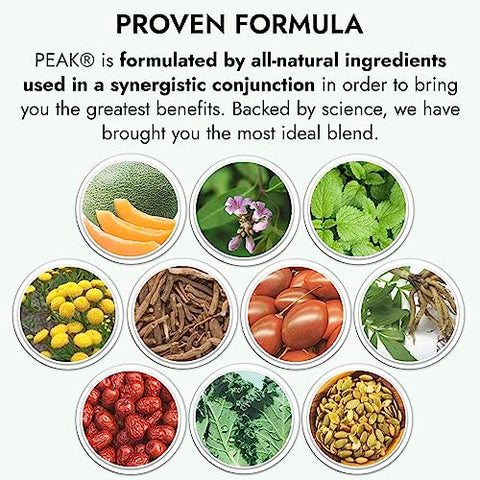 Vita Supplements - Peak Supplement: Alívio do Estresse | Ingredientes Naturais | Marca em Destaque