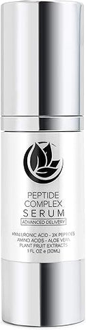Soro Complexo de Peptídeos Microderm GLO – Melhor para Tonificação da Pele, Firmeza Facial, 100% PURO – 30ml