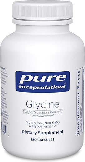 Glycine – Suporte para um sono tranquilo  líder em qualidade - Pure Encapsulations