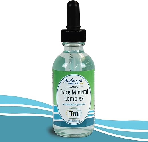 Inc,Mineral Resources International - Complexo de Minerais Traço | Minerais de Espectro Completo | Gotas Líquidas Iônicas de Minerais para Água | Eletrólitos, Suplemento de Hidratação | Frasco de Vidro de 60 ml