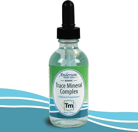 Inc,Mineral Resources International - Complexo de Minerais Traço | Minerais de Espectro Completo | Gotas Líquidas Iônicas de Minerais para Água | Eletrólitos, Suplemento de Hidratação | Frasco de Vidro de 60 ml