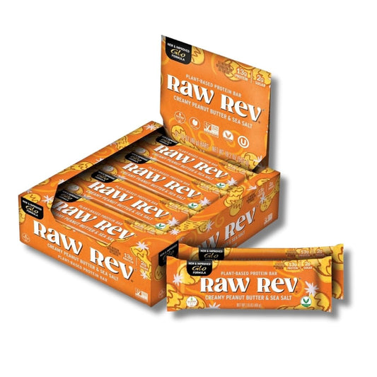 Raw Rev Glo - Manteiga de Amendoim Cremosa – Deliciosa e Saudável – 250g