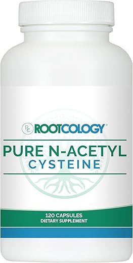 by Dr. Izabella Wentz N-Acetil-Cisteína Pura (NAC) 900mg | 120 Cápsulas - Rootcology